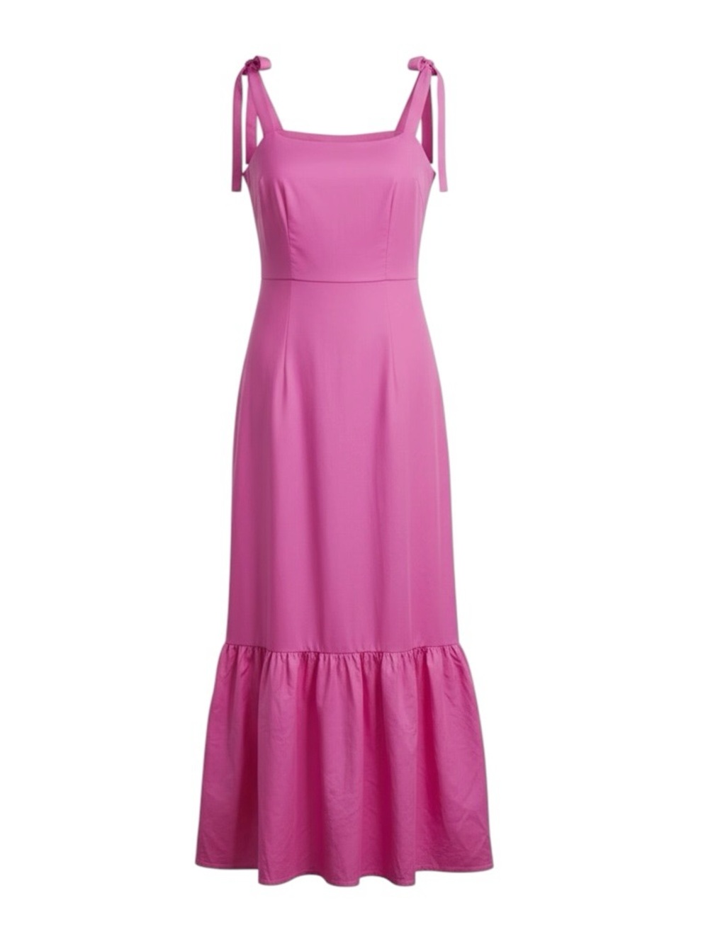 Marcella Racine Dress Orchid Pink Size Small Cotton Poplin Maxi